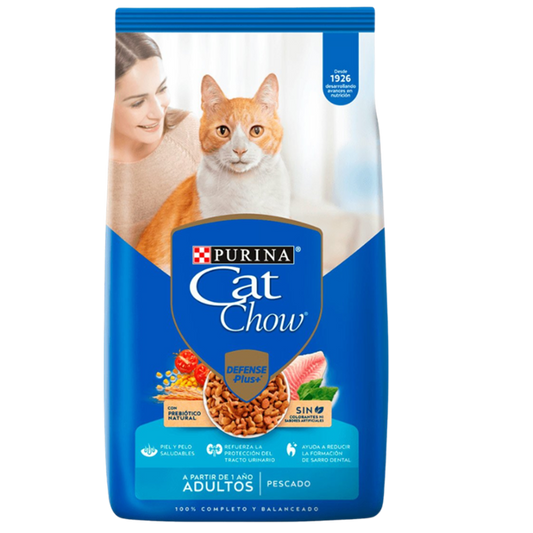 CAT CHOW / Pescado / Gatos / Adulto / 15 kg