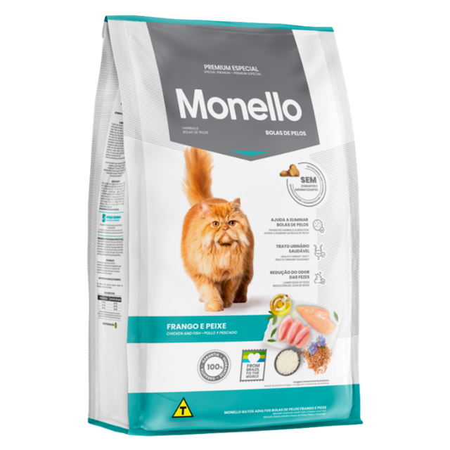 MONELLO / Bola de Pelos / Gatos / Adulto / 1 kg