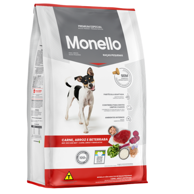 MONELLO / Carne / Perros / Adulto / Razas Pequeñas / 15 kg