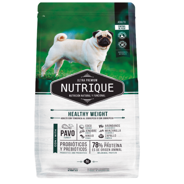 NUTRIQUE / Control de Peso / Perros / Adulto / 15 kg