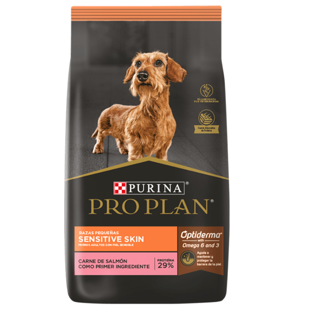 PRO PLAN / Piel Sensible / Perros / Adulto / Razas Pequeñas / 3 kg