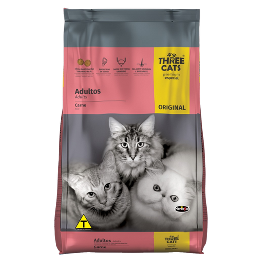 THREE CATS / Gatos / Adulto / 1 kg