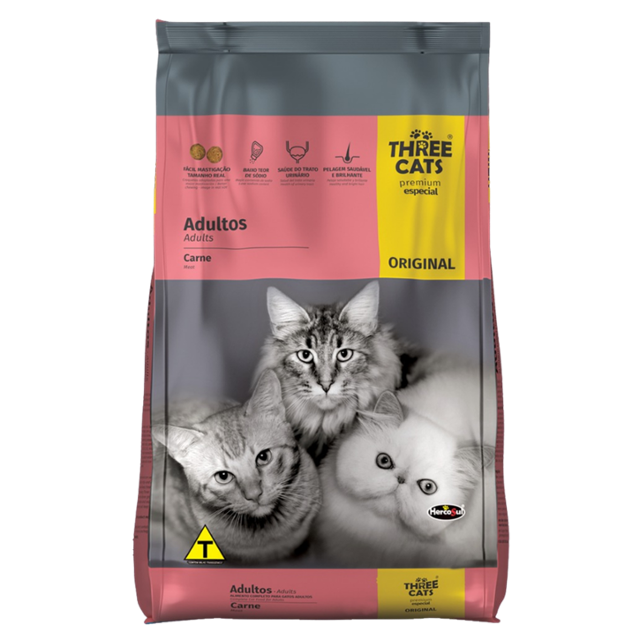 THREE CATS / Gatos / Adulto / 3 kg