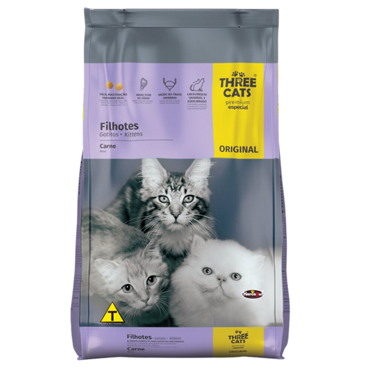 THREE CATS / Gatos / Cachorro / 1 kg