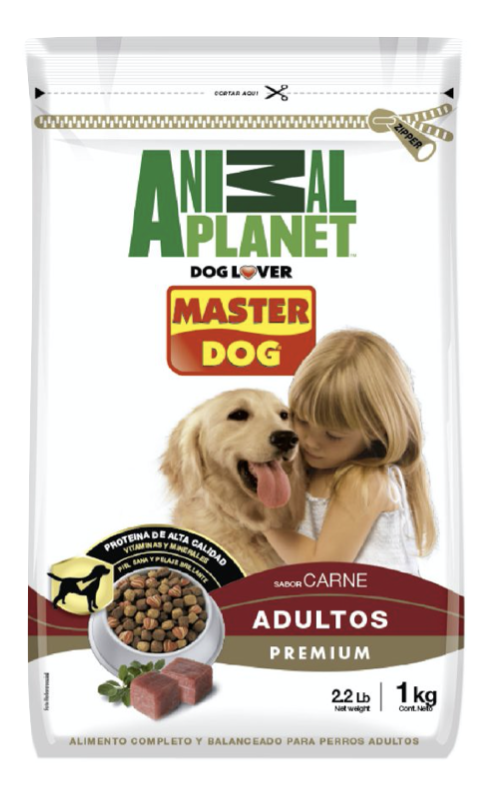 MASTER DOG / Perros / Adulto / Razas Medianas / Carne / 18 KG