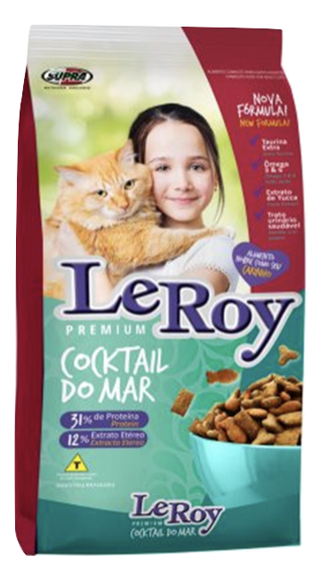 LEROY / Gatos / Adulto / Cocktail de Mar / 7 KG