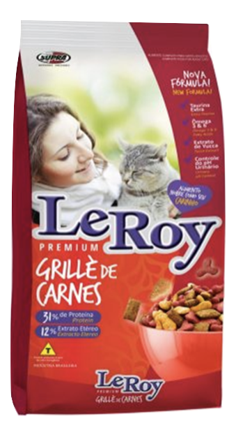 LEROY / Gatos / Adulto / Grille de Carnes / 7 KG